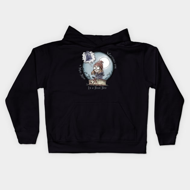 The Girl Who Waited Kids Hoodie by saqman